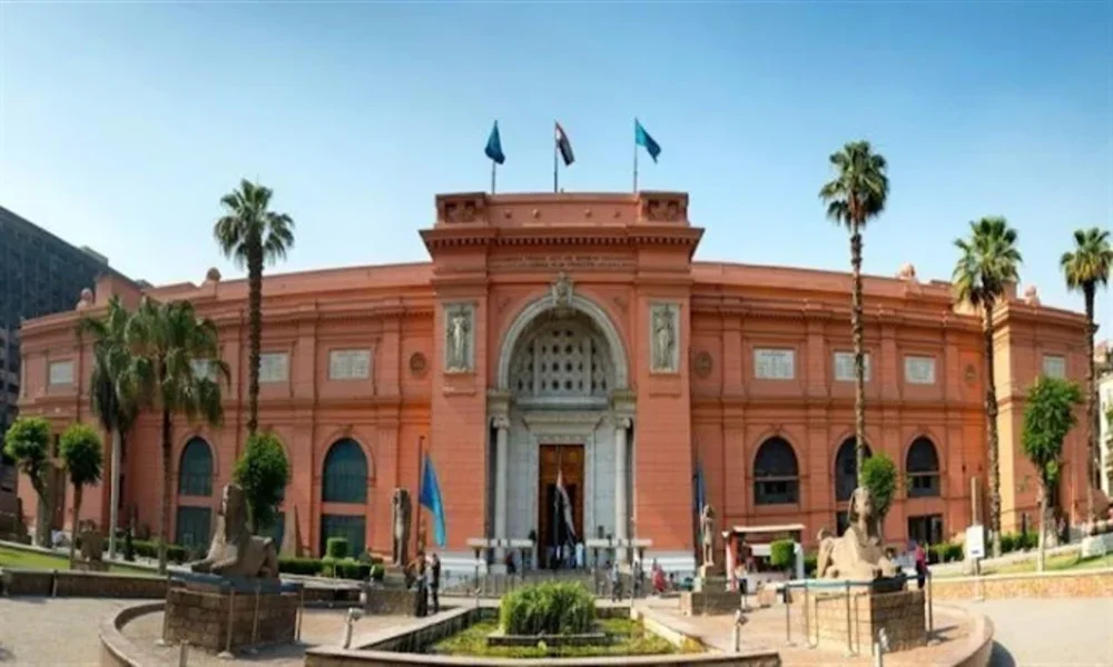 Neoclassical facade of the Egyptian Museum at Tahrir, a core part of Cairo Museums 2026, showcasing centuries of heritage.